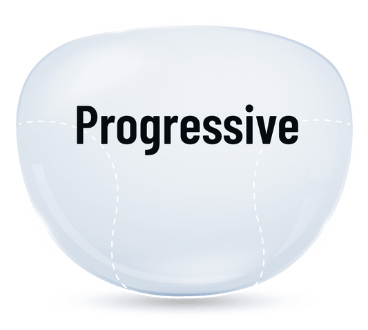 Clear Prescription - Progressive (No Line) - Trivex - XtraActive Transitions - Specs Eyewear