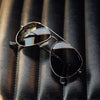 [Gunmetal & American Gray Polarized Glass Lens]