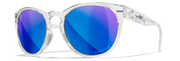 Gloss Crystal Light Sapphire Blue/CAPTIVATE™ Polarized Blue Mirror