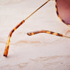 [22k Rose Gold & Rose Tortoise Inlay & Rose Gold Polarized Nylon Lens]