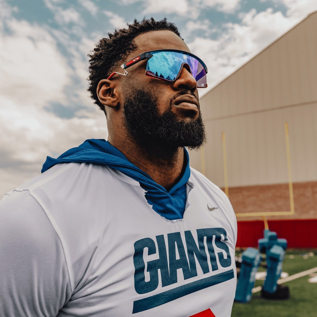 Oakley BXTR Metal New York Giants 100th Anniversary - Specs Eyewear