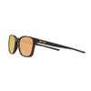 [Prizm Rose Gold Polarized Lenses, Polished Black Frame]