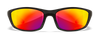 [Black Crystal/CAPTIVATE™ Polarized Red Mirror]