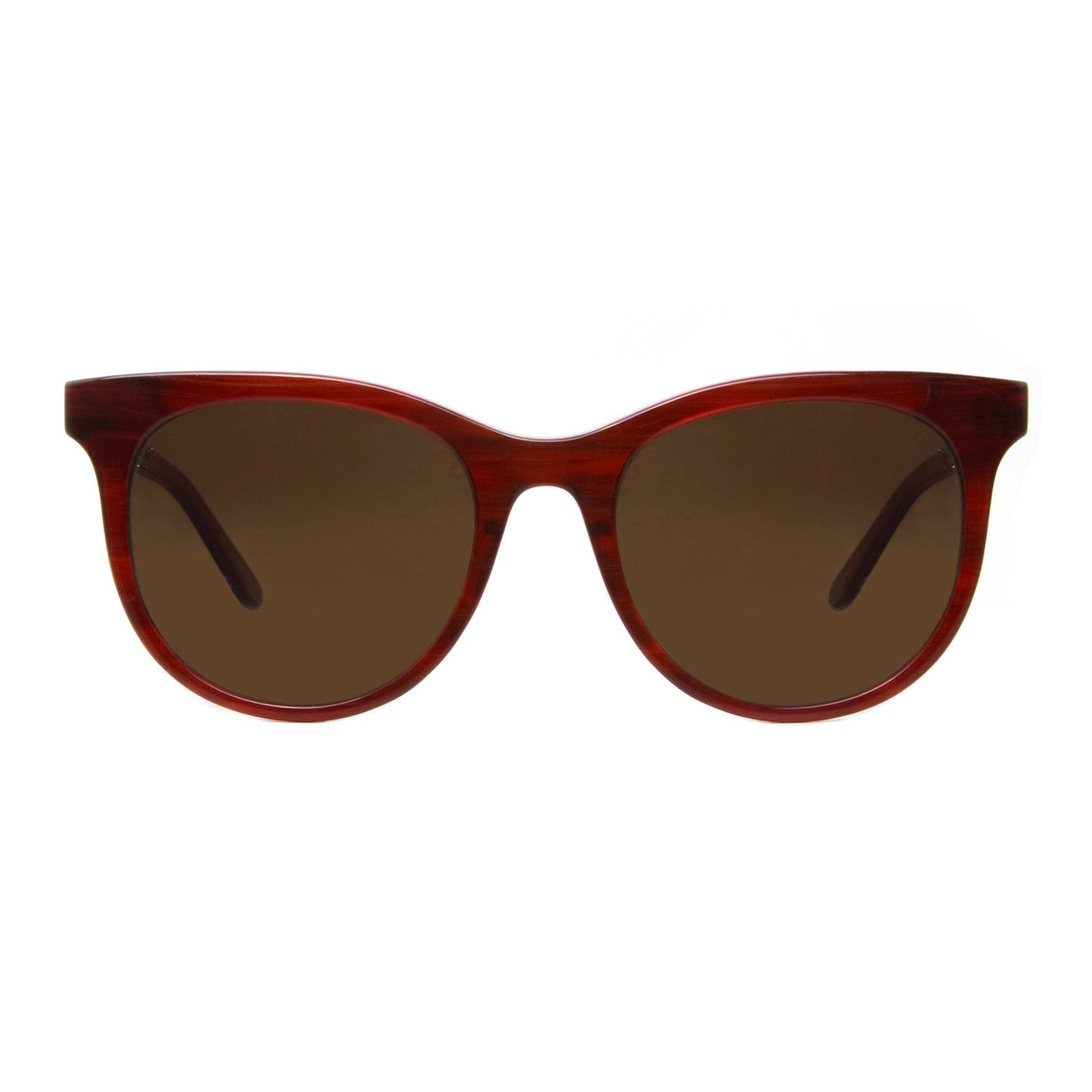 [Burgundy Tortoise / 18K (Brown Gradient Lens)]