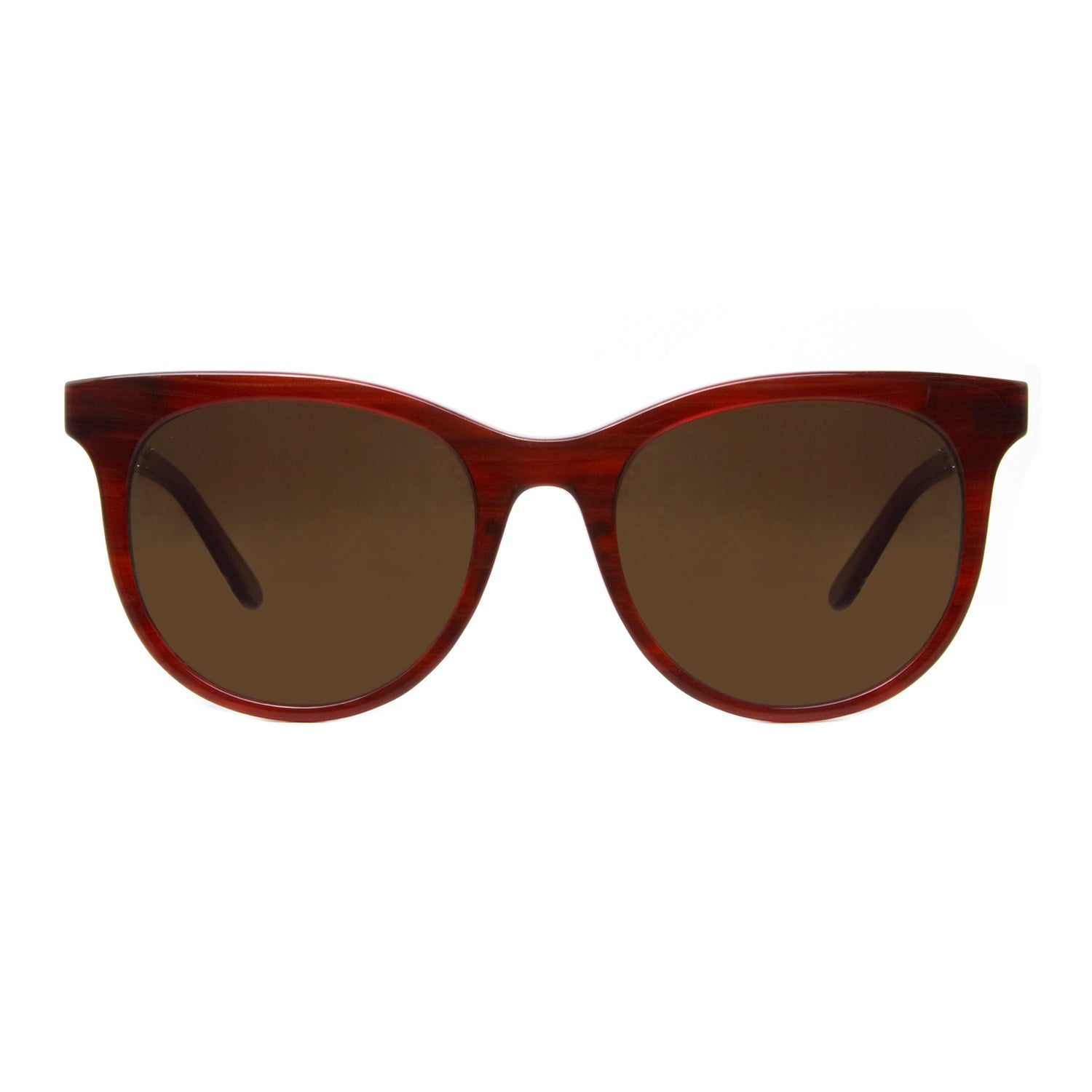 [Burgundy Tortoise / 18K (Brown Gradient Lens)]