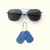 [Patriot Blue & Non-Polarized American Gray Glass Lens]