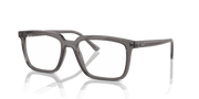 Clear Lenses, Polished Opal Dark Grey Frame