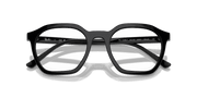 Clear Lenses, Polished Black Frame