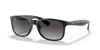 [Light Grey Gradient Dark Grey Lenses, Polished Black Frame]