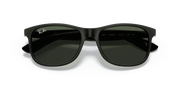 Green Lenses, Matte Black Frame