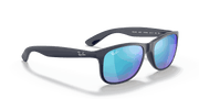 Blue Mirror Lenses, Matte Blue Frame