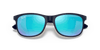 [Blue Mirror Lenses, Matte Blue Frame]