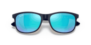 Blue Mirror Lenses, Matte Blue Frame