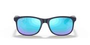 Blue Mirror Lenses, Matte Blue Frame