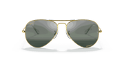 Silver/Blue Lenses, Polished Gold Frame