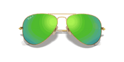 Green Flash Lenses, Matte Gold Frame