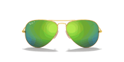 Green Flash Lenses, Matte Gold Frame