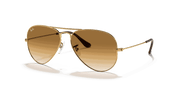 Light Brown Lenses, Polished Arista Gold Frame