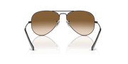 Brown Lenses, Polished Black Frame