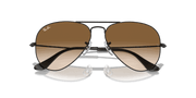 Brown Lenses, Polished Black Frame