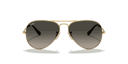 Grey Gradient Lenses, Polished Arista Gold Frame