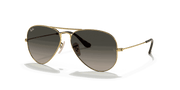 Grey Gradient Lenses, Polished Arista Gold Frame