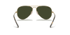 [G-15 Green Lenses, Polished Arista Gold Frame]