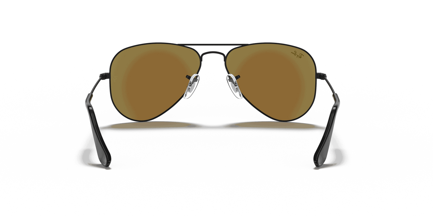 [Blue Flash Lenses, Matte Black Frame]