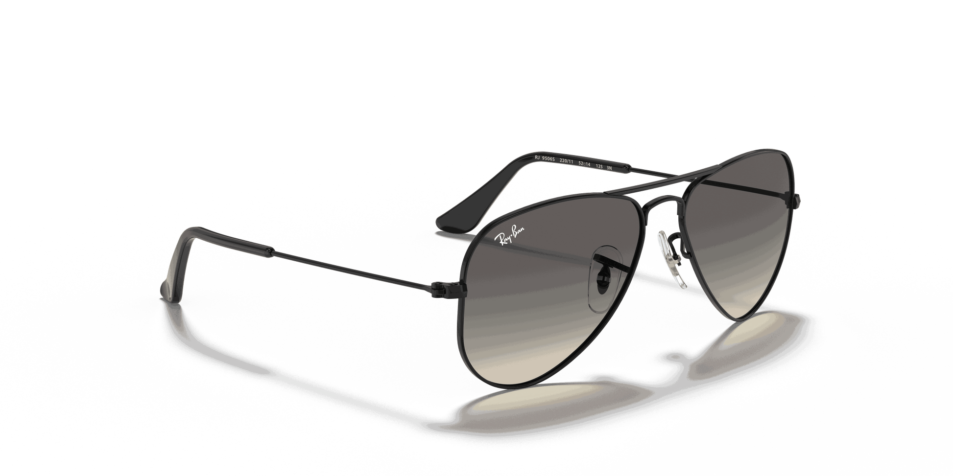 [Light Grey/Dark Grey Lenses, Polished Black Frame]