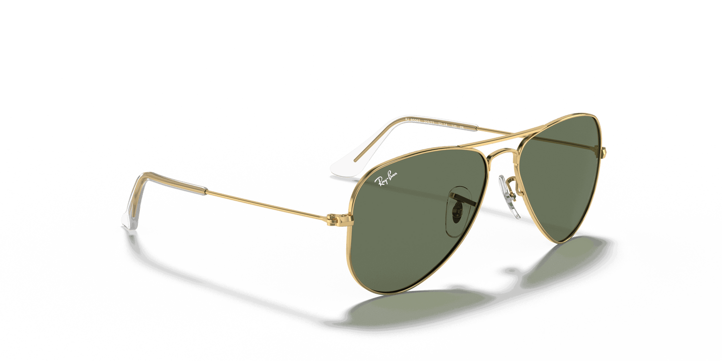 [Dark Green Lenses, Polished Arista Gold Frame]