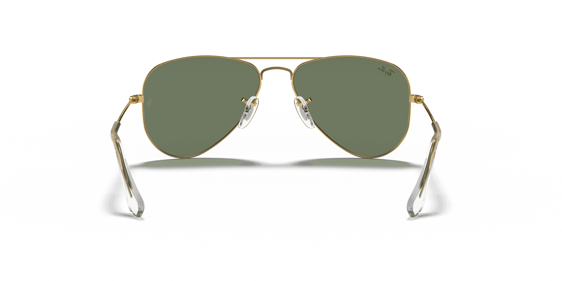 [Dark Green Lenses, Polished Arista Gold Frame]