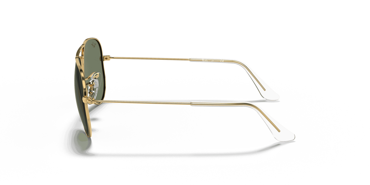 [Dark Green Lenses, Polished Arista Gold Frame]