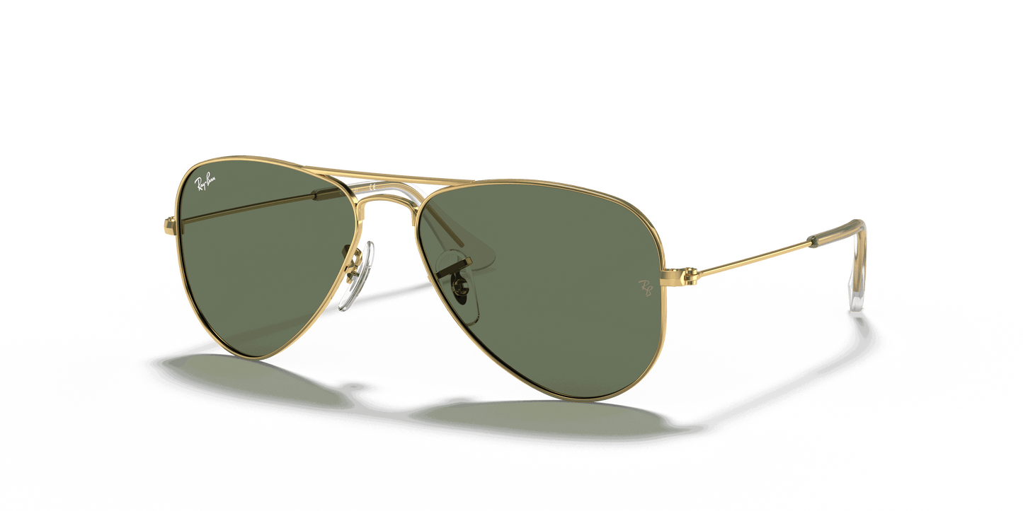 [Dark Green Lenses, Polished Arista Gold Frame]