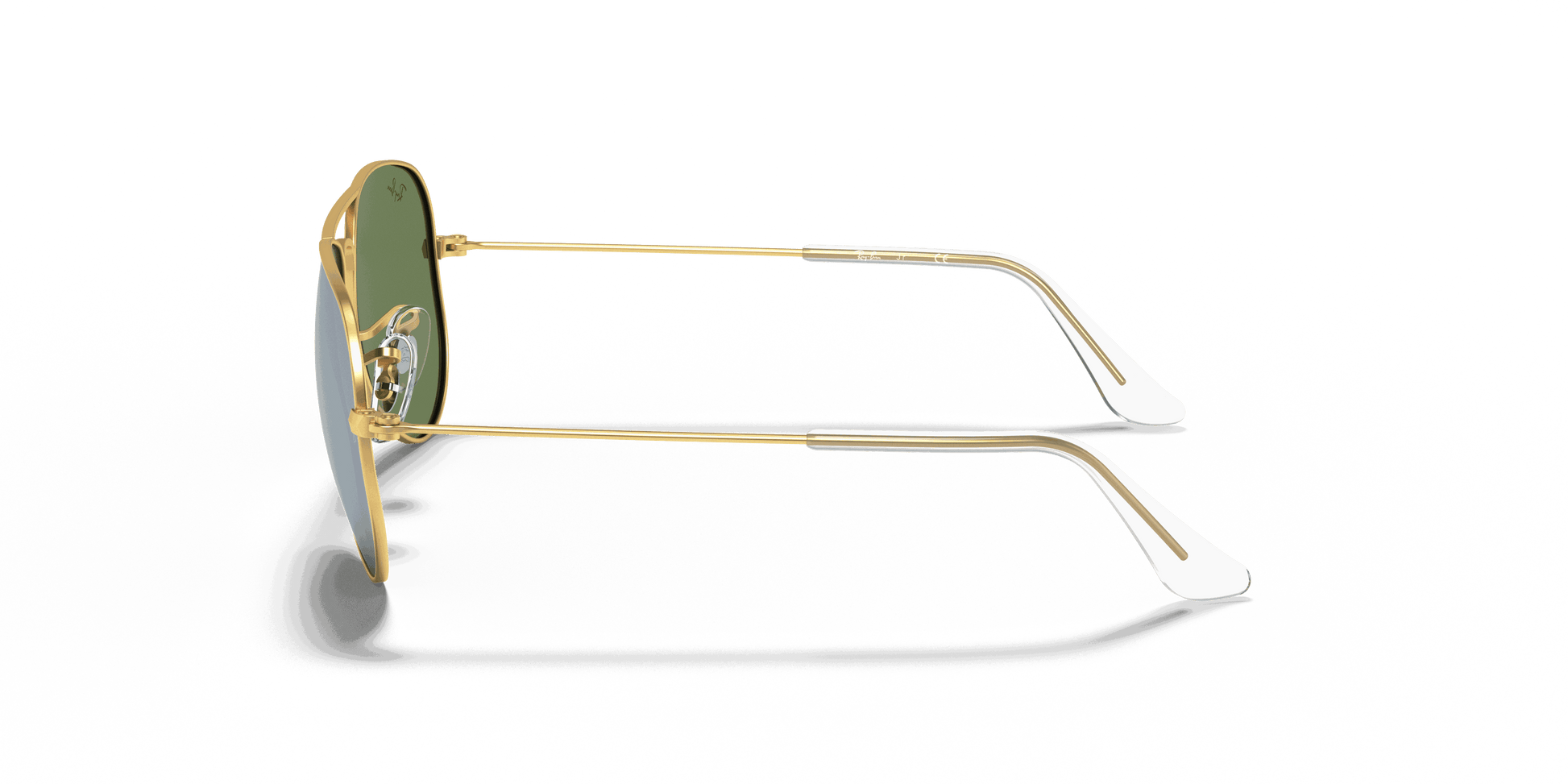 [Lilac Flash Lenses, Matte Gold Frame]