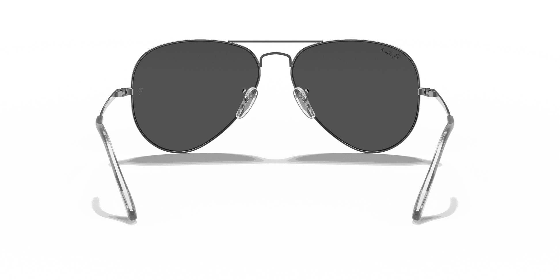 [Black Lenses, Polished Gunmetal Frame]