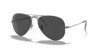 [Black Lenses, Polished Gunmetal Frame]