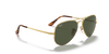 [G-15 Green Lenses, Polished Arista Gold Frame]