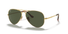 [G-15 Green Lenses, Polished Arista Gold Frame]