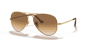 Light Brown Gradient Lenses, Polished Arista Gold Frame