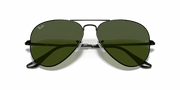 G-15 Green Lenses, Polished Black Frame