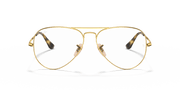 Clear Lenses, Polished Arista Gold Frame