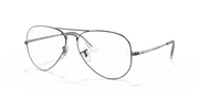 Clear Lenses, Polished Gunmetal Frame