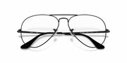 Clear Lenses, Matte Black Frame