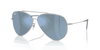 [Light Blue Lenses, Polished Silver Frame]