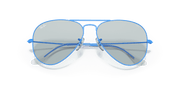 Light Blue/Dark Violet Photochromic Evolve Lenses, Polished Light Blue Frame