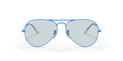 Light Blue/Dark Violet Photochromic Evolve Lenses, Polished Light Blue Frame