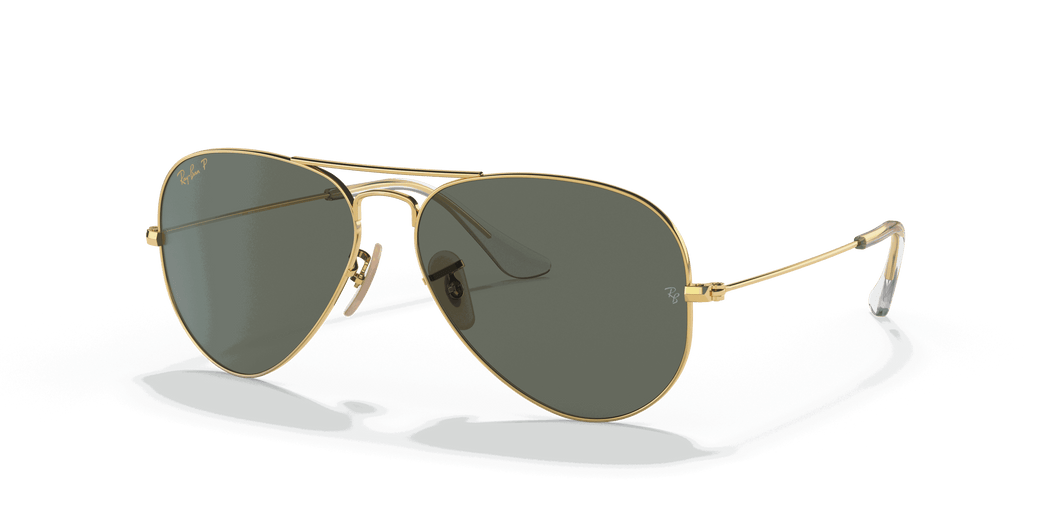 [G-15 Green Lenses, Polished Gold Frame]