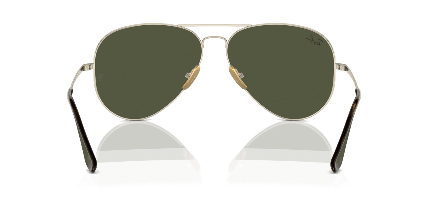[Green Lenses, Polished Arista Gold Frame]