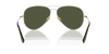 [Green Lenses, Polished Arista Gold Frame]