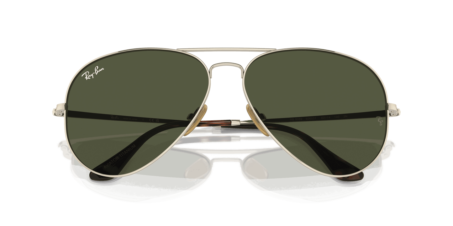 [Green Lenses, Polished Arista Gold Frame]